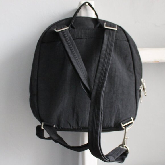 Magellan Black Anti-Theft Locking Zippers Slash-Resistant Nylon Mini Backpack - Picture 2 of 13